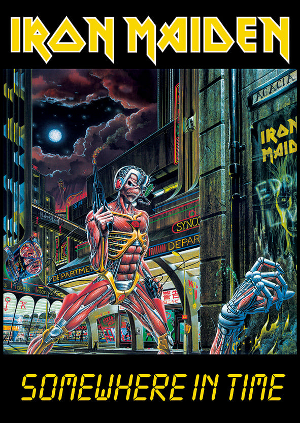 Iron Maiden - Somewhere In Time (Version 2) | retro.posters